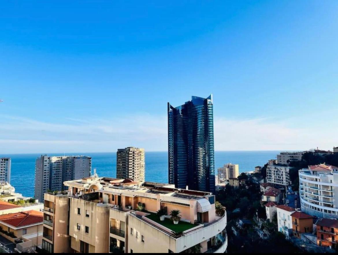 Reve Au 7E Ciel Piscine Baie De Monaco Apartman Beausoleil Kültér fotó