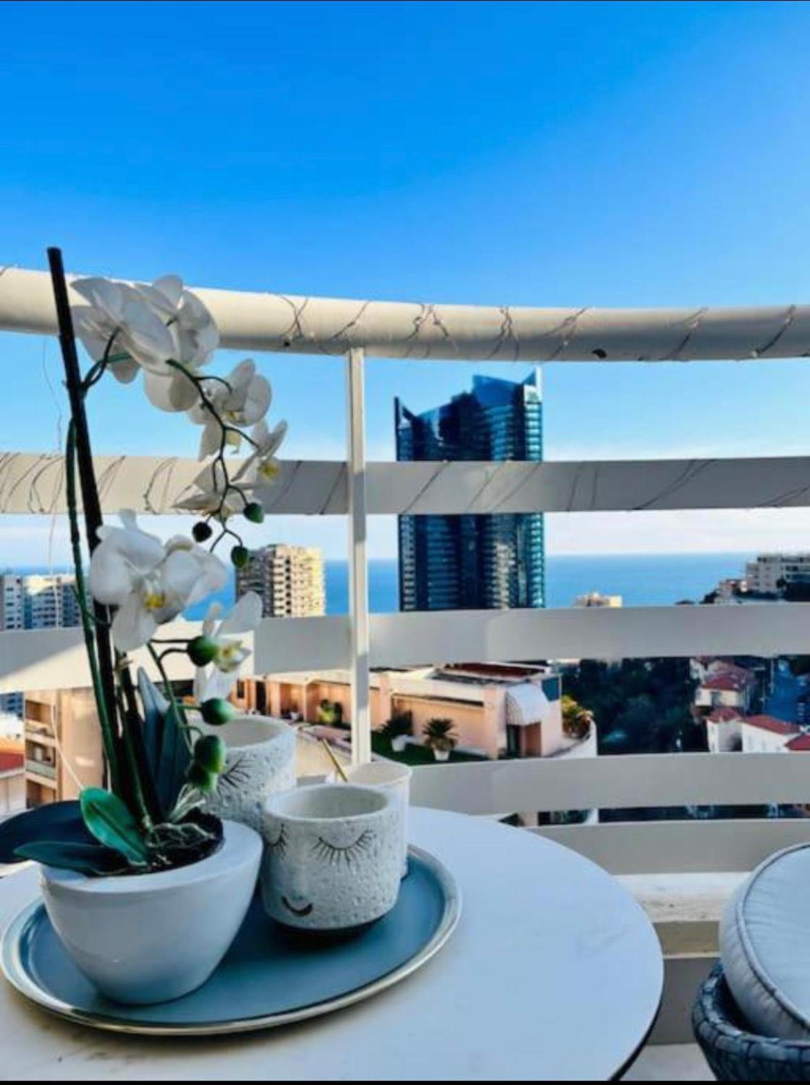 Reve Au 7E Ciel Piscine Baie De Monaco Apartman Beausoleil Kültér fotó